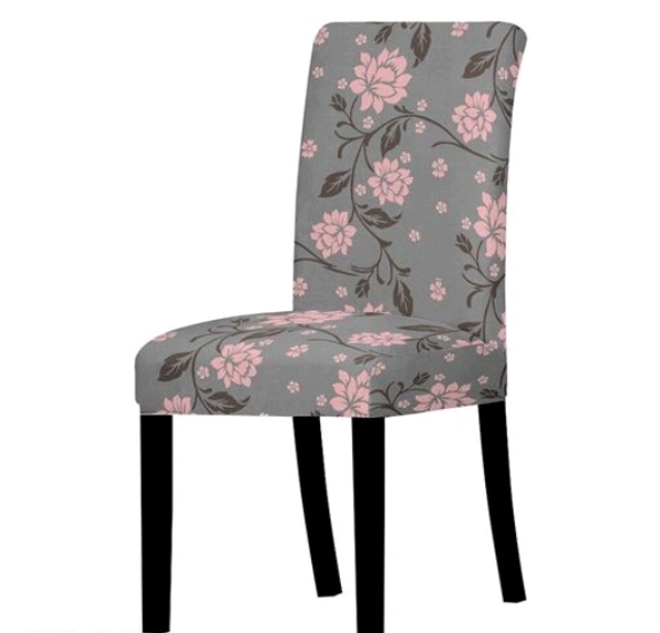 Elastic Chair Cover Stretch Removable Washable Short Dining Chair Cover Protector Seat Slipcover - Polyster, Elastic/ Stretchable, Multipack of1